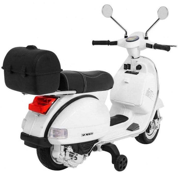Kinder Vespa Scooter PX150 12V (wit) - Trapautodealer