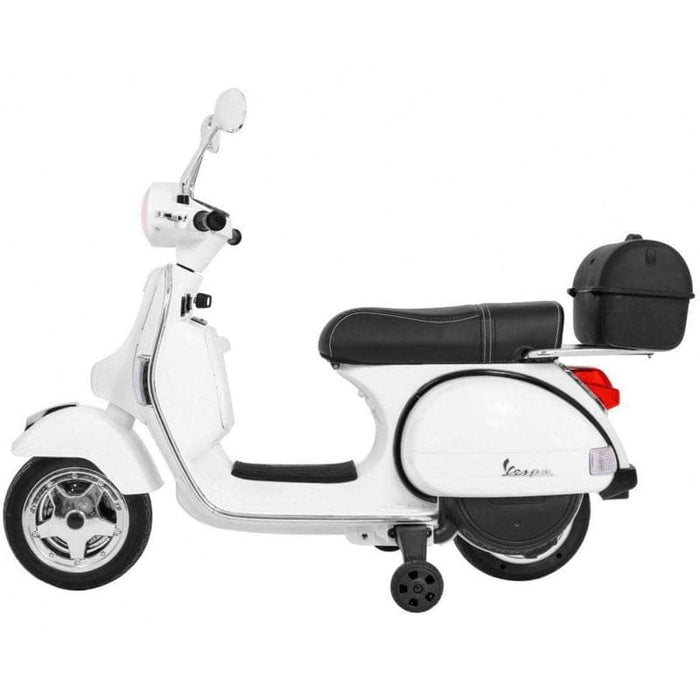 Kinder Vespa Scooter PX150 12V (wit) - Trapautodealer