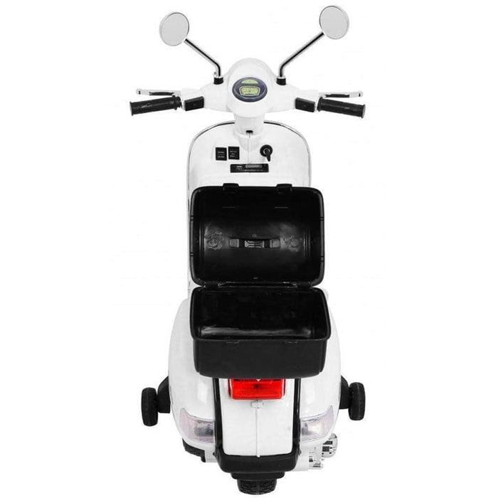 Kinder Vespa Scooter PX150 12V (wit) - Trapautodealer