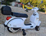 Kinder Vespa Scooter PX150 12V (wit) - Trapautodealer