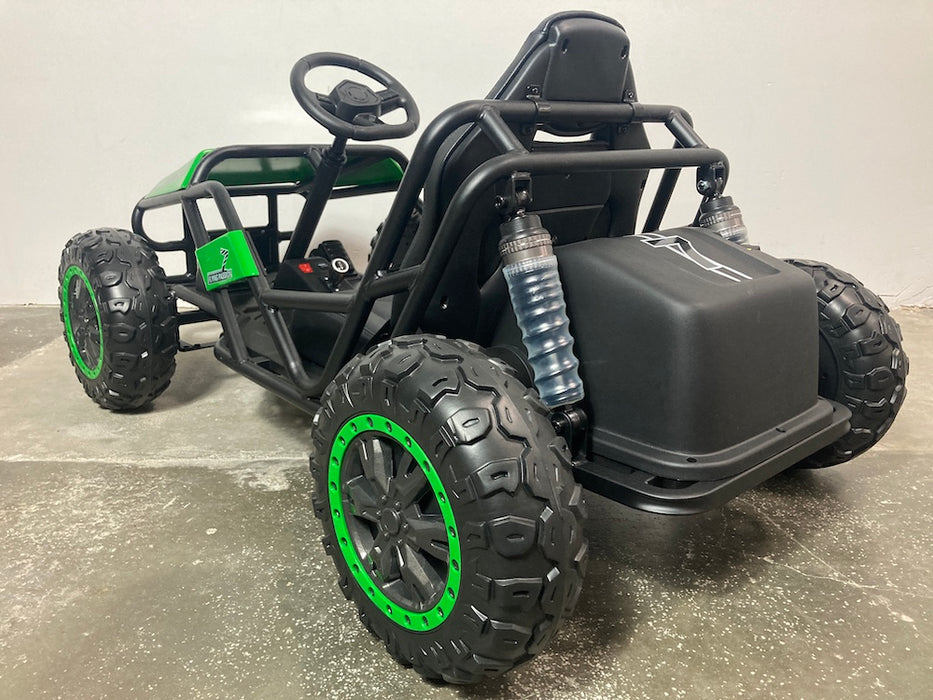 Spark elektrische kinderbuggy 24V (groen) - Trapautodealer