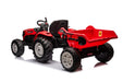 Kinder tractor 24V met aanhanger + 2.4G RC (Rood)