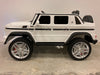 Mercedes Maybach G650 Kinderauto 12V + 2.4G RC (wit) - Trapautodealer