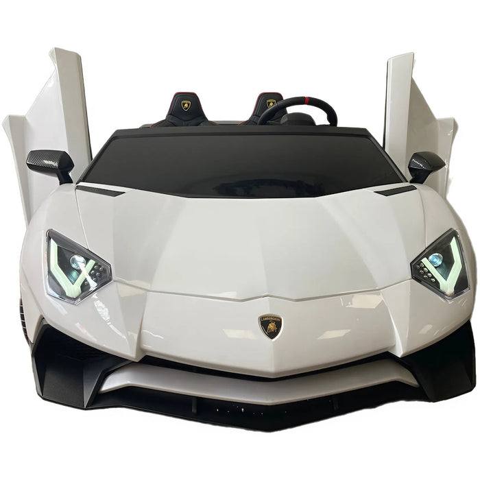 Lamborghini Aventador SV 24V XXL elektrische kinderauto - Trapautodealer