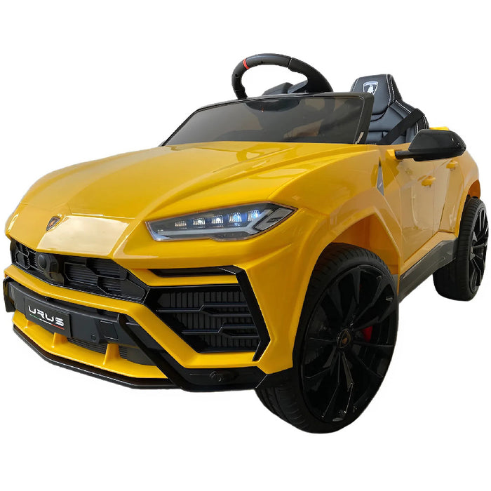 Lamborghini Urus Accu Auto 12 Volt + 2.4G Afstandsbediening (Geel) - Trapautodealer