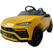 Lamborghini Urus Accu Auto 12 Volt + 2.4G Afstandsbediening (Geel) - Trapautodealer