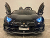 Lamborghini Aventador 2-Persoons Accuauto 24V Drift + 2.4G RC (zwart) - Trapautodealer