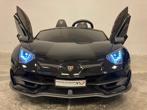 Lamborghini Aventador 2-Persoons Accuauto 24V Drift + 2.4G RC (zwart) - Trapautodealer