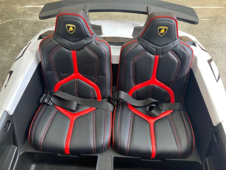 Lamborghini Aventador SV 24V XXL elektrische kinderauto - Trapautodealer