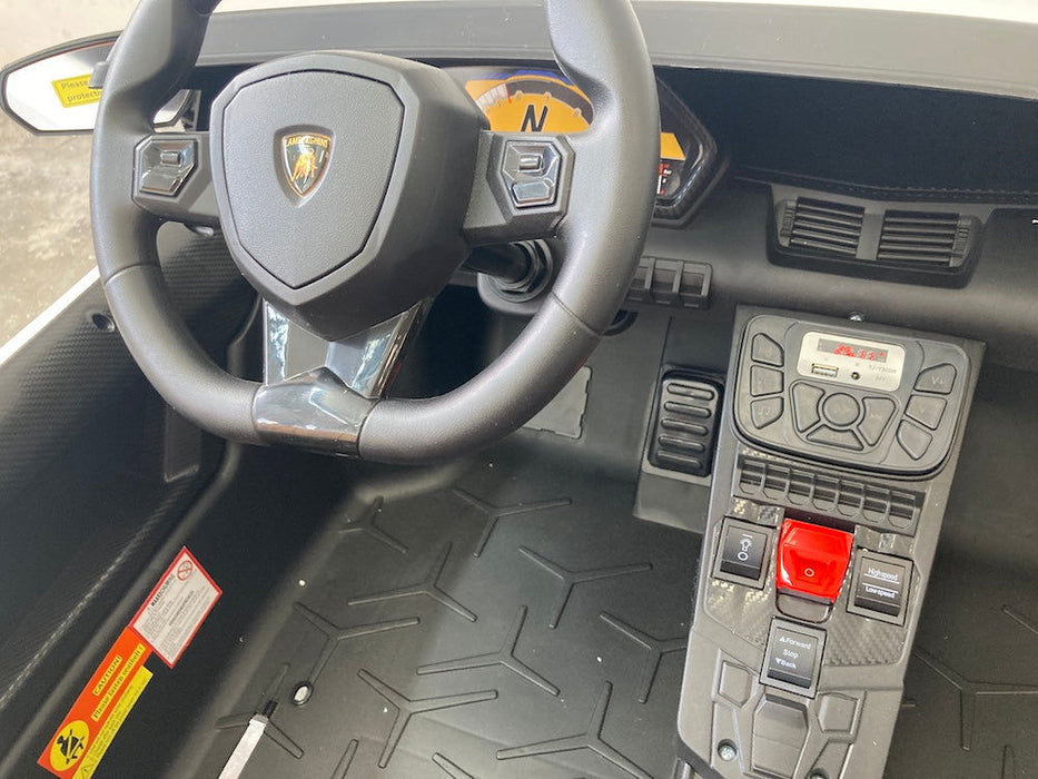 Lamborghini Aventador SV 24V XXL elektrische kinderauto - Trapautodealer