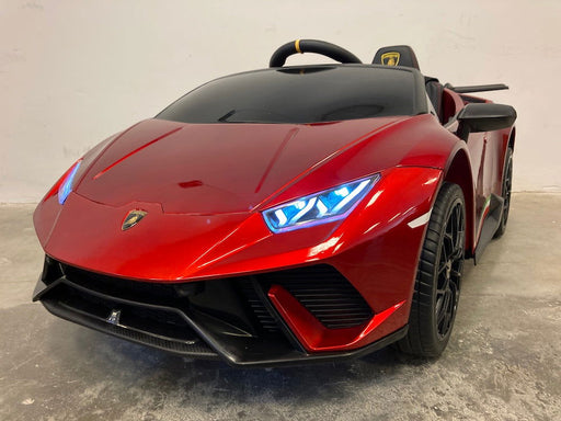Lamborghini Huracan LP640 Accu Kinderauto 12V + 2.4G RC (rood metallic) - Trapautodealer