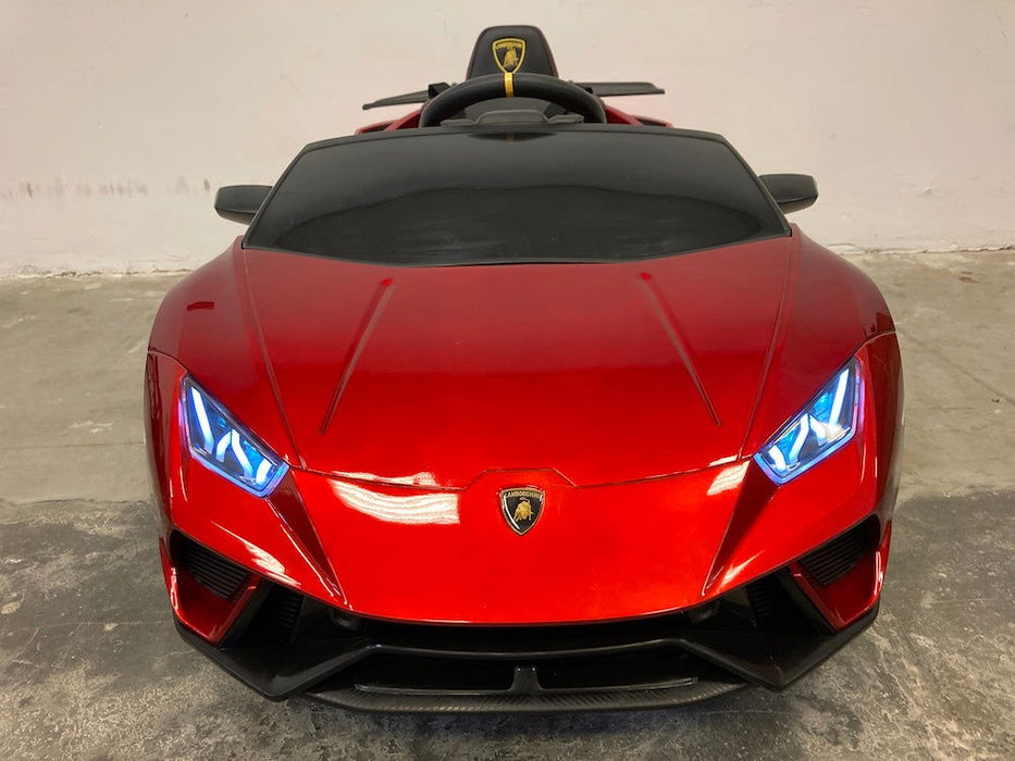 Lamborghini Huracan LP640 Accu Kinderauto 12V + 2.4G RC (rood metallic) - Trapautodealer