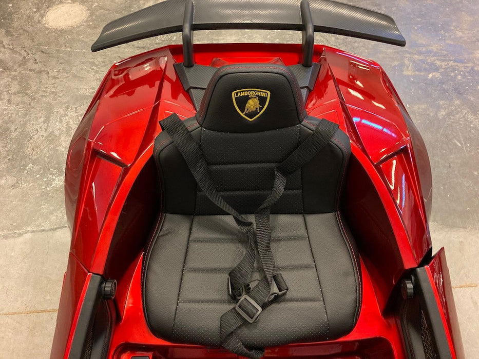 Lamborghini Huracan LP640 Accu Kinderauto 12V + 2.4G RC (rood metallic) - Trapautodealer