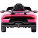 Lamborghini Huracan LP640 Performante Kinderauto 12V + 2.4G RC (roze) - Trapautodealer