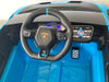 Lamborghini Huracan STO Drift accu auto 12V + 2.4G RC (blauw) - Trapautodealer