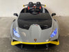 Lamborghini Huracan STO Drift kinderauto 12V + 2.4G RC (grijs) - Trapautodealer