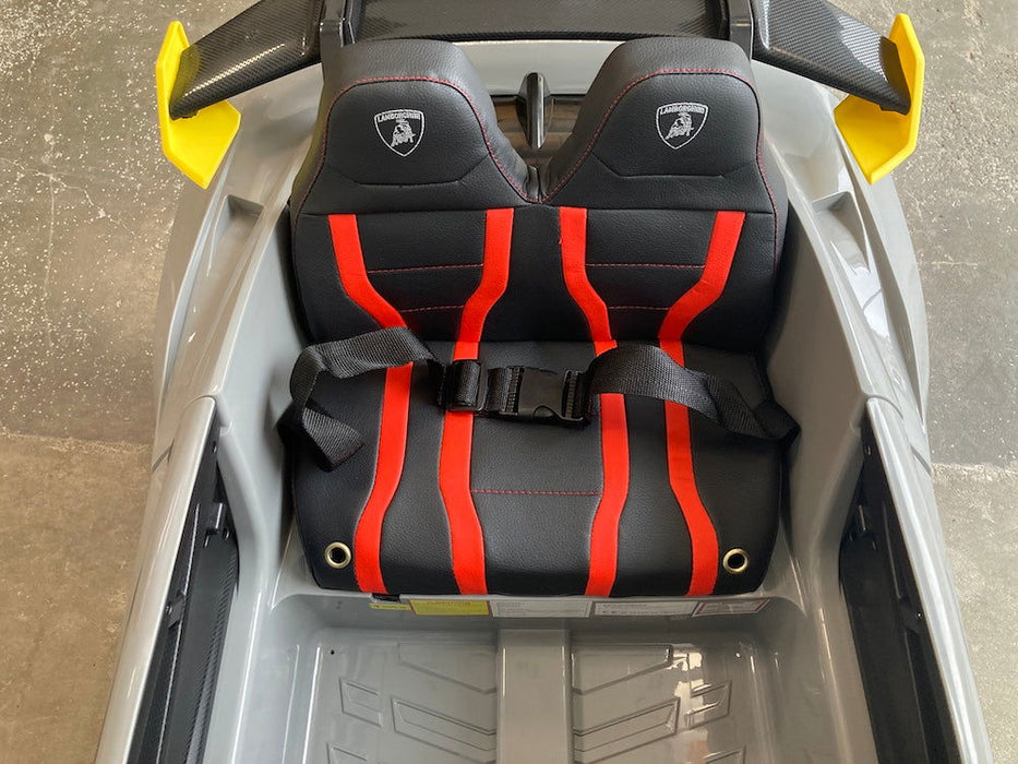 Lamborghini Huracan STO Drift kinderauto 12V + 2.4G RC (grijs) - Trapautodealer