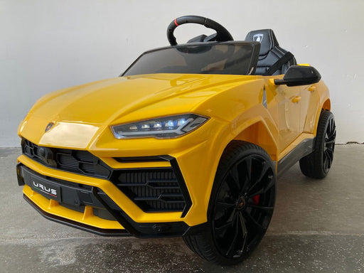 Lamborghini Urus Accu Auto 12 Volt + 2.4G Afstandsbediening (Geel) - Trapautodealer