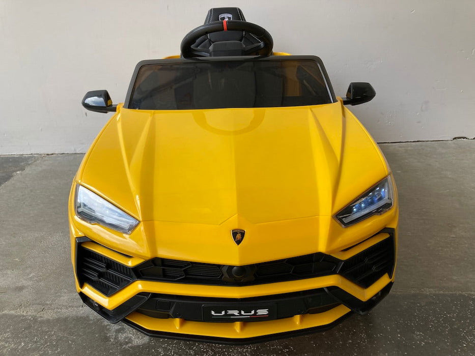 Lamborghini Urus Accu Auto 12 Volt + 2.4G Afstandsbediening (Geel) - Trapautodealer