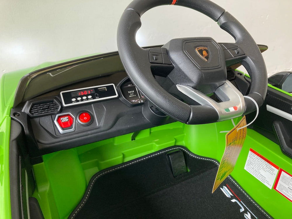 Lamborghini Urus Accu Auto 12 Volt + 2.4G Afstandsbediening (groen) - Trapautodealer