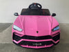 Lamborghini Urus Accu Auto 12 Volt + 2.4G Afstandsbediening (roze) - Trapautodealer
