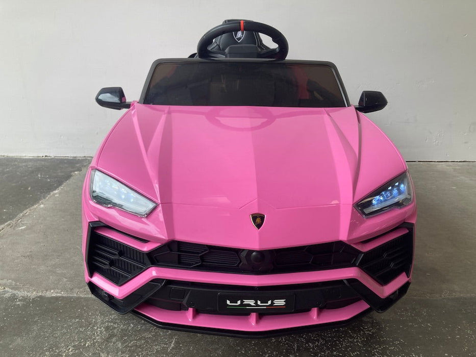 Lamborghini Urus Accu Auto 12 Volt + 2.4G Afstandsbediening (roze) - Trapautodealer
