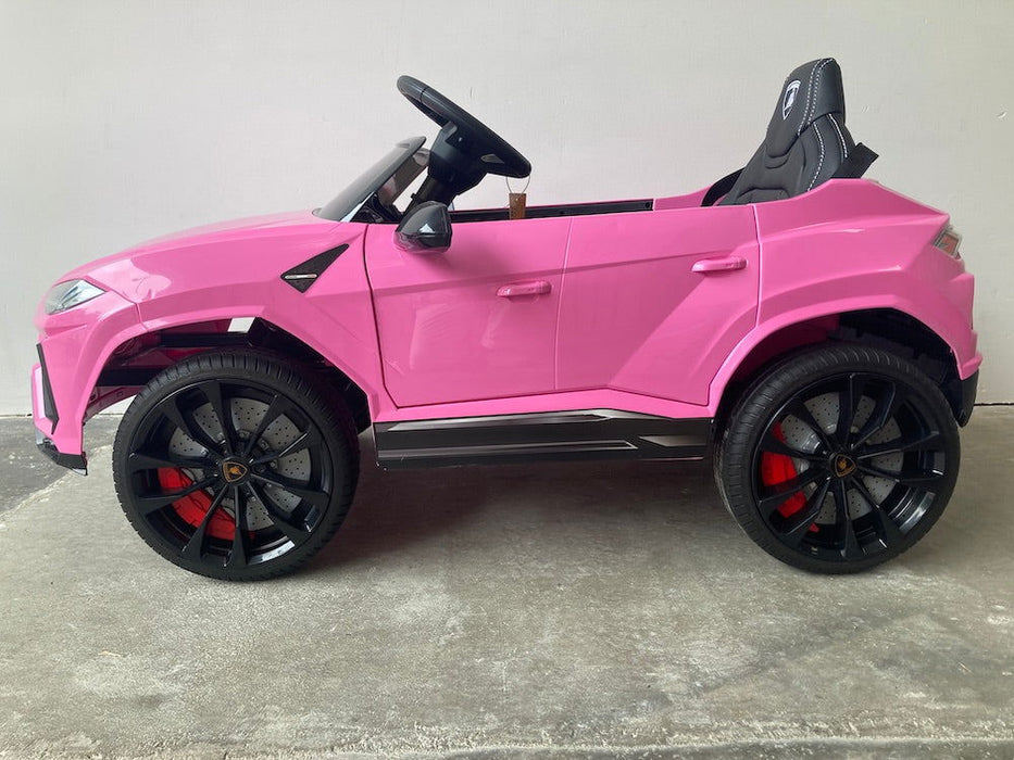 Lamborghini Urus Accu Auto 12 Volt + 2.4G Afstandsbediening (roze) - Trapautodealer