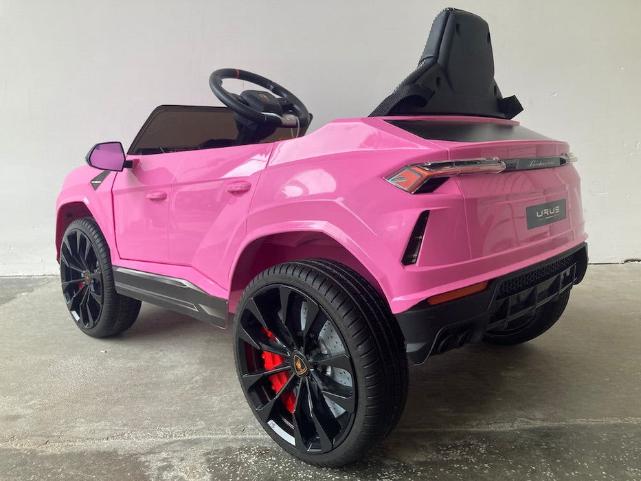 Lamborghini Urus Accu Auto 12 Volt + 2.4G Afstandsbediening (roze) - Trapautodealer