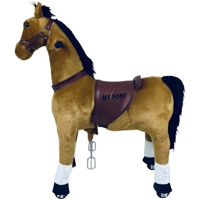 Lichtbruin Met Witte Bles Speelgoed Paard My Pony (3-6 jaar) (MP2007-S) - Trapautodealer