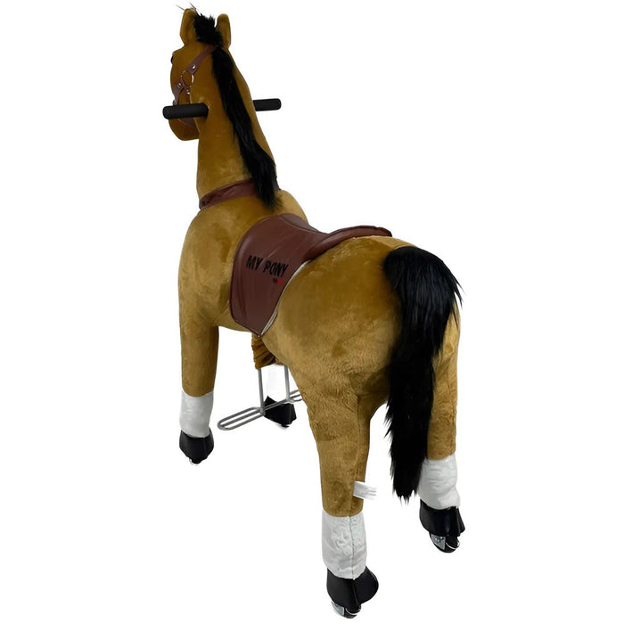 Lichtbruin Met Witte Bles Speelgoed Paard My Pony (3-6 jaar) (MP2007-S) - Trapautodealer