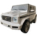 Mercedes-Benz G500 Kinderauto 12 Volt + 2.4G RC (wit) - Trapautodealer