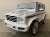 Mercedes-Benz G500 Kinderauto 12 Volt + 2.4G RC (wit) - Trapautodealer