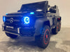 Mercedes-Benz G63 AMG 6x6 Auto Voor Kinderen 12V + 2.4G RC (zwart) - Trapautodealer