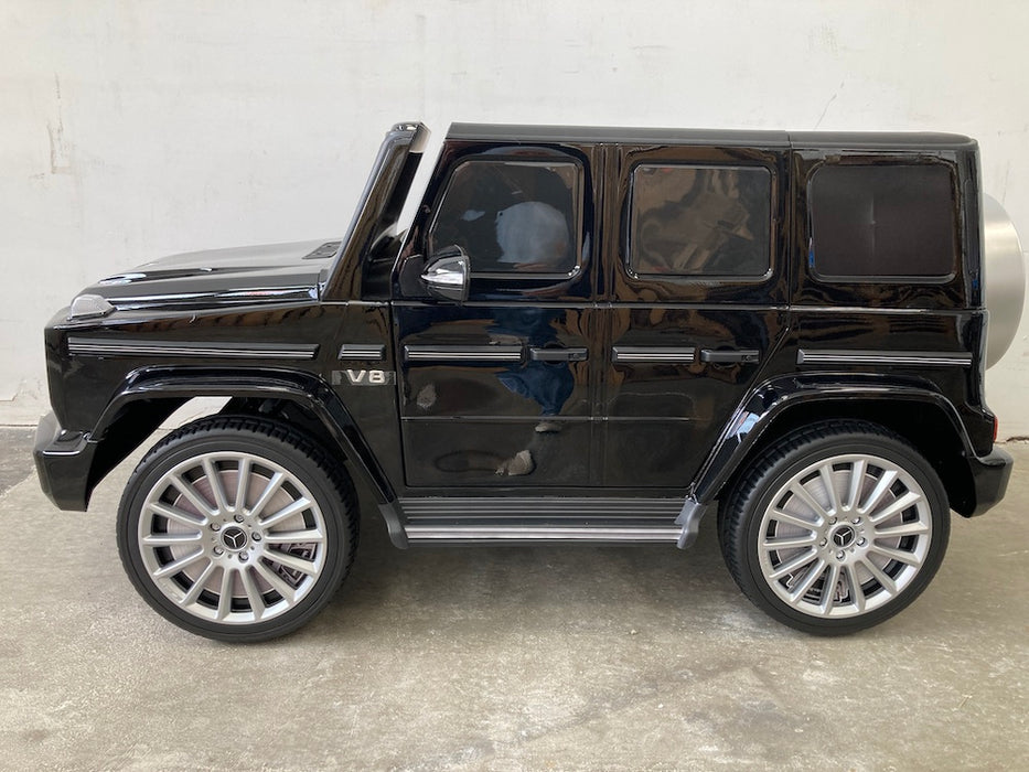 Mercedes G500 Accu Auto 12V + 2.4G Afstandsbediening (zwart) - Trapautodealer