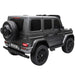 Mercedes G63 XL AMG Deluxe Kinderauto 24V 4WD grijs metallic twee persoons - Trapautodealer