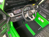 Mercedes G63 XL AMG accu Kinderauto 24V 4WD mat groen twee persoons - Trapautodealer