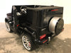 Mercedes G63 AMG Kinderauto 2-Persoons 24V + 2.4G RC 4WD (zwart) - Trapautodealer