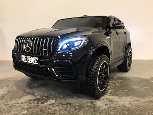 Mercedes GLC 63 AMG 4WD 2-Persoons Kinderauto 12V + 2.4G RC (zwart) - Trapautodealer