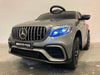 Mercedes GLC 63 Accuauto 1-Persoons 12V 4WD + 2.4G RC (zilvergrijs) - Trapautodealer