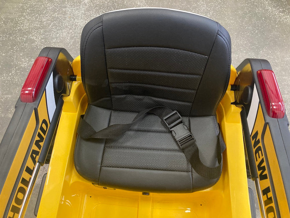 New Holland kinder graafmachine 12V 4WD (Geel) - Trapautodealer