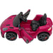 Porsche 718 Spyder RS elektrische kinderauto 12V lithium Full Options (roze) - Trapautodealer
