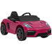 Porsche 718 Spyder RS elektrische kinderauto 12V lithium Full Options (roze) - Trapautodealer