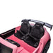 Porsche 911 GT3 elektrische kinderauto 24V 4WD 2 persoons (roze) - Trapautodealer