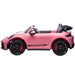 Porsche 911 GT3 elektrische kinderauto 24V 4WD 2 persoons (roze) - Trapautodealer