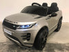 Range Rover Evoque Accu kinderauto 12V 4WD + 2.4G RC (zilvergrijs) - Trapautodealer