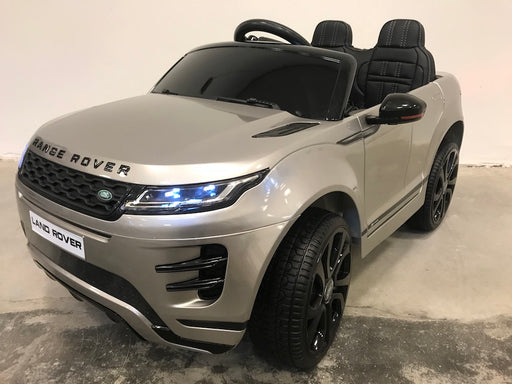 Range Rover Evoque Accu kinderauto 12V 4WD + 2.4G RC (zilvergrijs) - Trapautodealer