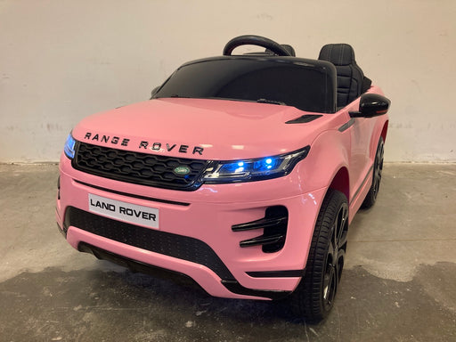 Range Rover Evoque Elektrische Kinderauto 12 Volt + 2.4G RC (roze) - Trapautodealer