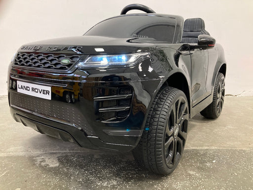 Range Rover Evoque Kinderauto 12V 4WD + 2.4G Afstandsbediening (zwart) - Trapautodealer