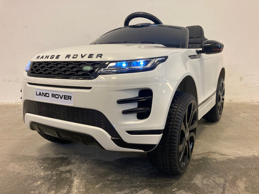 Range Rover Evoque Kinderauto 12V 4WD + 2.4G RC (wit) - Trapautodealer