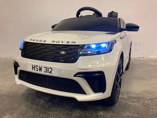 Range Rover Velar Elektrische Kinderauto 12 Volt + 2.4G Afstandsbediening (wit) - Trapautodealer